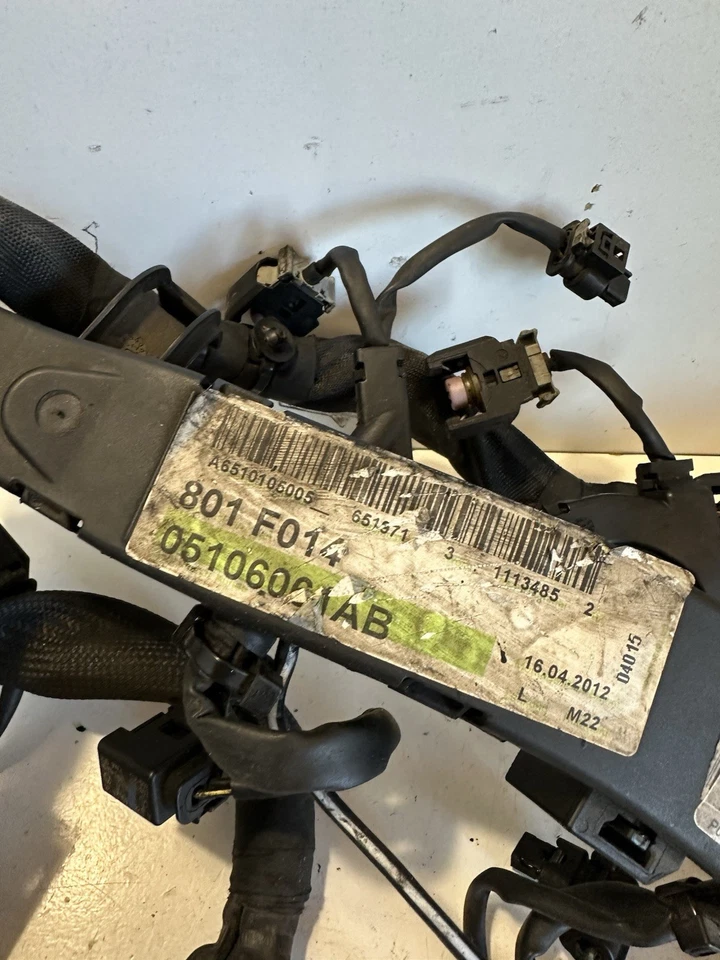 Arnés de cableado del motor Jeep Compass telar a6510105005 genuino 2,2 Crd 2011 Foto 3 de 4