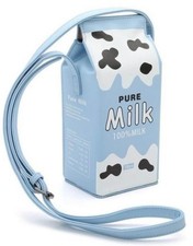 Milk carton crossbody bag