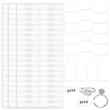 1000PCS Jewelry Tags, White Blank Jewelry Price Tags