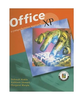 MS Office XP Suite: A Comprehensive Approach, Student Edition, McGraw Hill