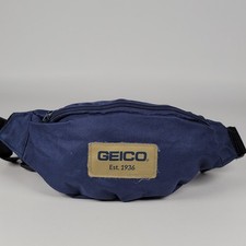 Geico Blue Adult Unisex Adjustable Fanny Pack vintage
