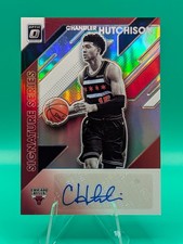 2019-20 Donruss Optic Chandler Hutchison #SS-CHS Signature Series Holo CHI Bulls