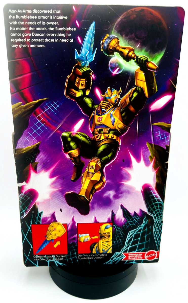 Mattel Masters of the Universe X Transformers BUMBLEBEE ARMOR MAN