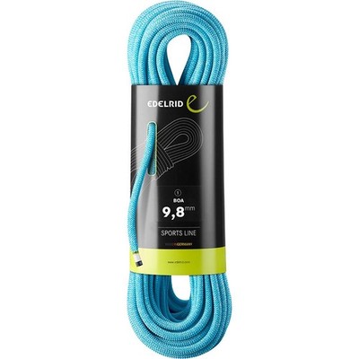 Boa 9.8mm Dynamic Climbing Rope - Blue 60m