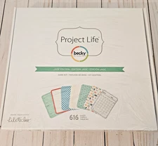 Project Life Becky Higgins JADE EDITION Core Kit 616-Piece Scrapbooking Kit NEW!