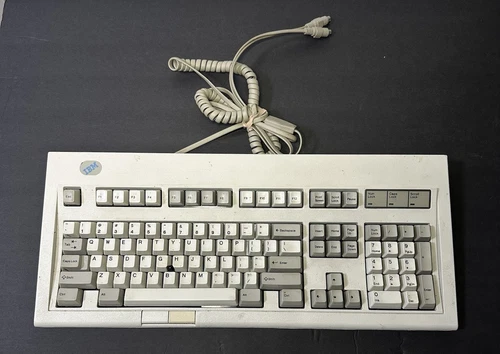 Vintage IBM Model M13 keyboard beige P/N B2G3281 UNTESTED