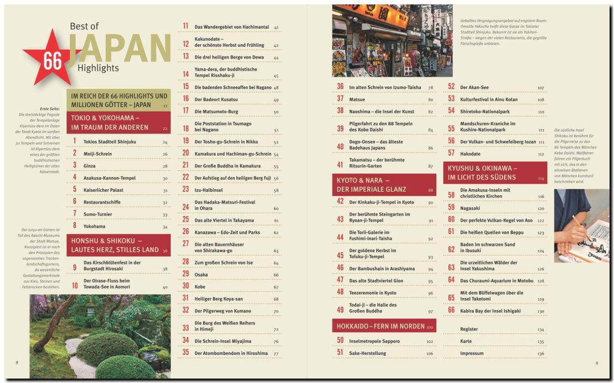 Thumbnail - Best Of Japan - 66 Highlights | Hans H. Krüger | Buch | 140 S. |