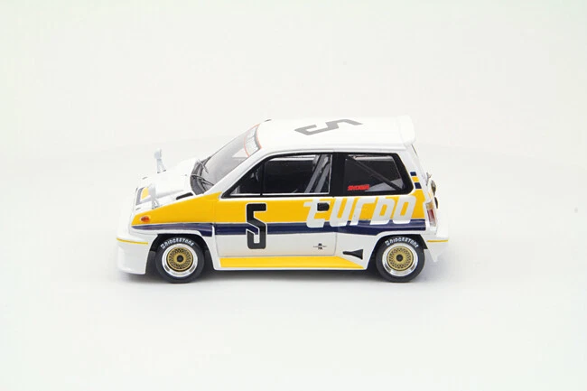 EBBRO 44473 1/43 Honda City Turbo R 1982 Suzuka K. Acheson White Resin Model Car