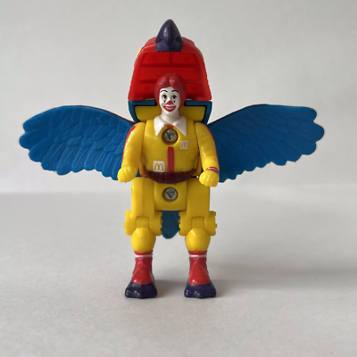 Vintage McDonald's 1999 Happy Meal 4'' Action Man Oyuncak Dr X - Çok İyi Durumda