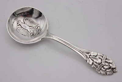 Rare IX Olympics Berlin 1936 Commemorative Silver Spoon