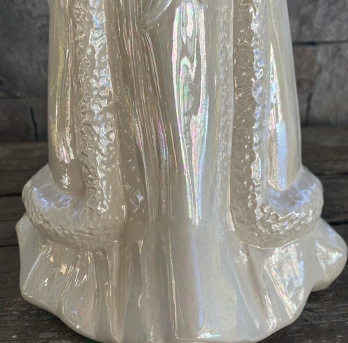 Vintage St. Lucia Lusterware Figur Weihnachten Schweden nordisch skandinavisch - Bild 9 von 16