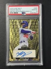 MOOKIE BETTS PSA 10 2024 LEAF NSCC METAL SUPER GOLD PRISMATIC REFRACTOR AUTO 1/1
