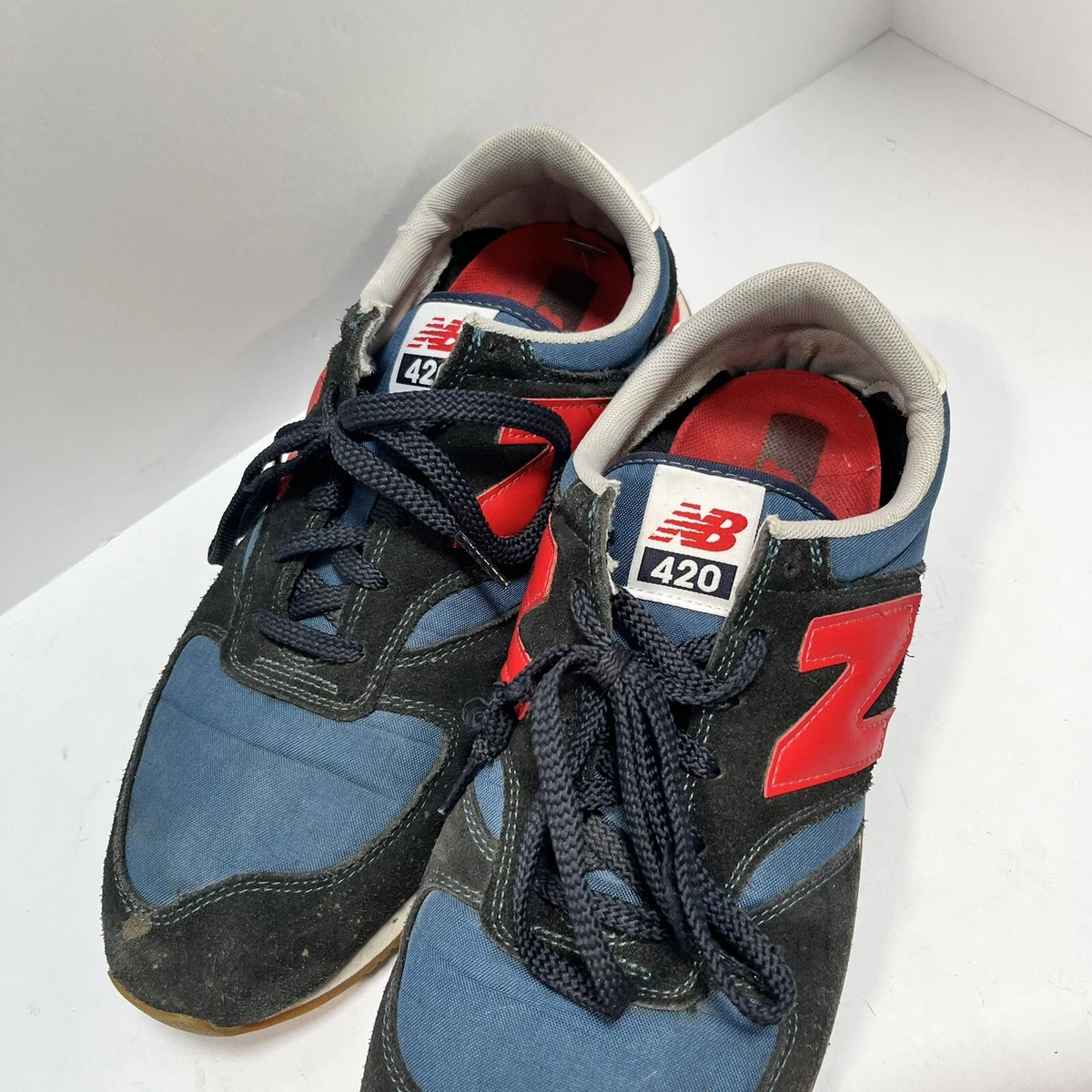 New balance 420 shop blue red
