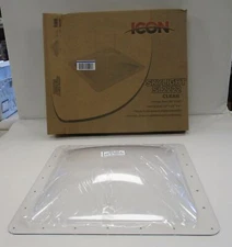 ICON DIRECT CLEAR 22"X 22" X 4" DOME RV SKYLIGHT SL2222 RV CAMPER