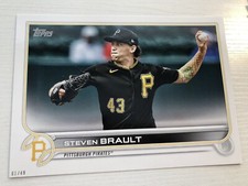 2022 Topps Series 1 Jumbo 5x7 01/49 Steven Brault Pirates 307