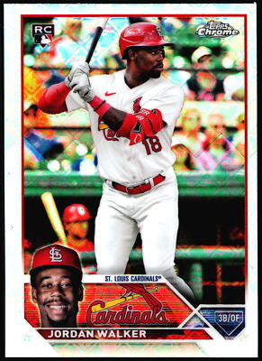 2023 Topps Chrome Rookie #209 Jordan Walker St. Louis Cardinals RC