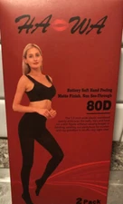 Slimming Tights High Waist Tights Control Top Pantyhose 2 pairs Black