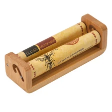 HORNET 1 X 1 1/4 Natural Bamboo Rolling Machine Rolling Papers Roll Maker