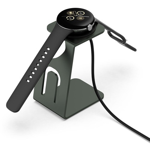 Support chargeur métal alliage aluminium pour montre Google Pixel Watch2/Fitbit Ace LTE - Photo 4 sur 8