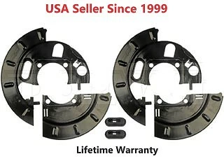 Dorman 924-222 Brake Backing Plates Rear Split Quick Fix For Chevy GMC Cadillac
