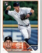 2023 Topps Ryan Kreidler Rookie #356 RC Detroit Tigers