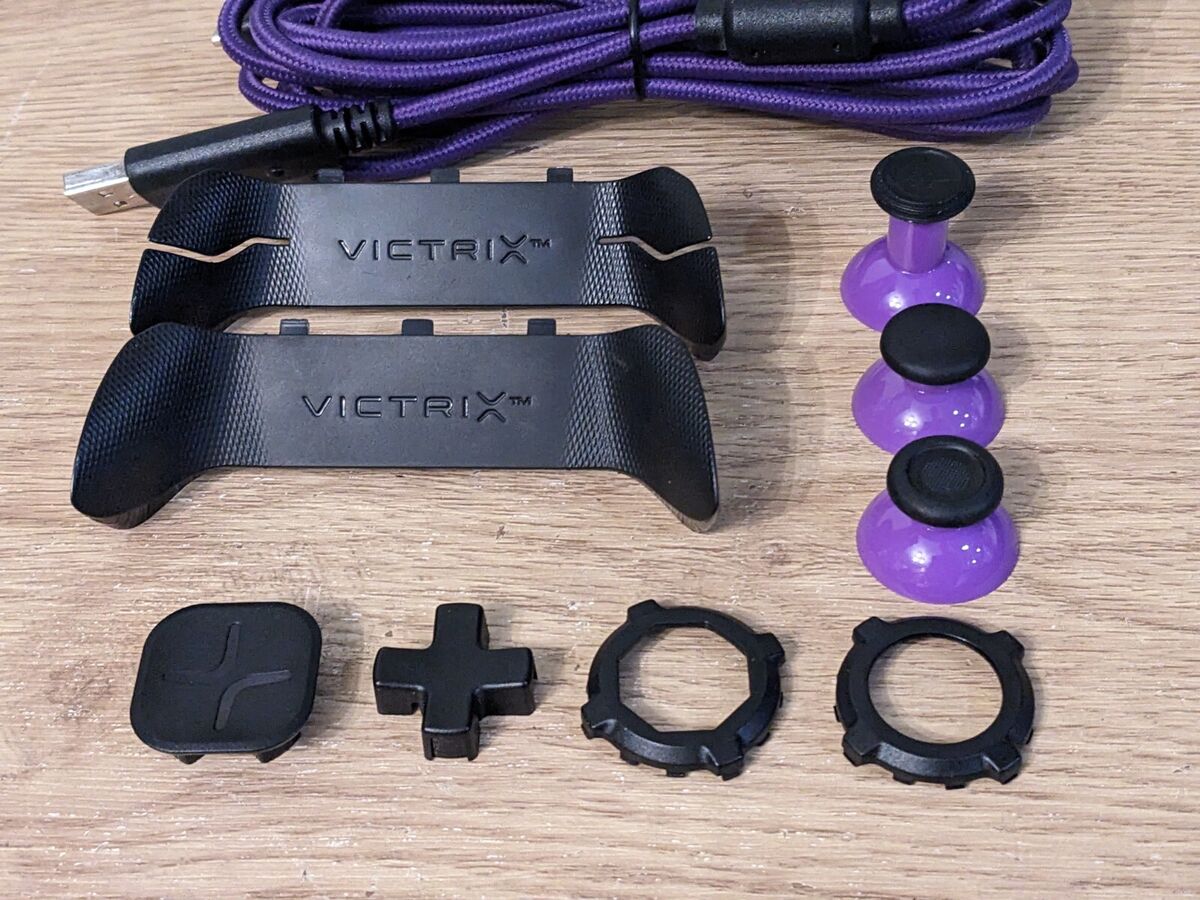 Remplacement PDP Victrix Gambit contrôleur anneaux de poignet câble de palette D Remplacement PDP Victrix Gambit contrôleur anneaux de poignet câble de palette D
