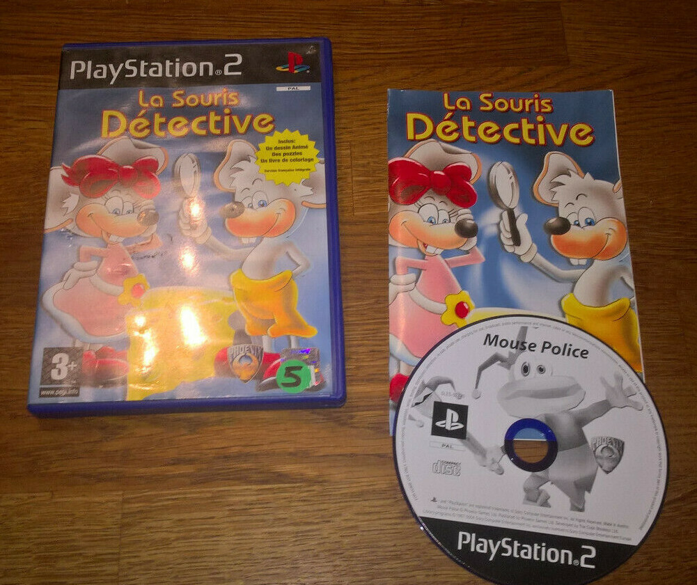 LA SOURIS DETECTIVE VF [Complet] PS2 Playstation 2 Sony