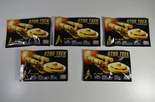 (5) SDCC 2016 Exclusive Gold Star Trek Enterprise Mega Blocks The Classic Series