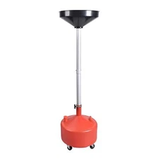Aain 8 Gallon Industrial Fluid Drain TankPortable Waste Oil Drain with Wheels...