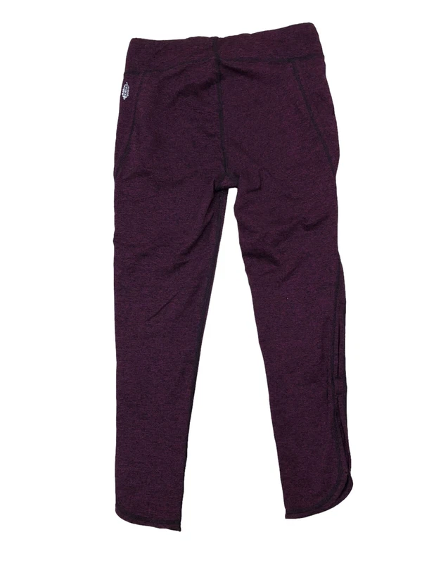 free-people-movement heathered cropped leggings