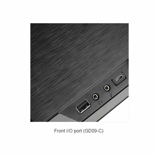 Silverstone SST-GD09B-C (Black, Type-C port) Grandia Series 358mm Deep HTPC Case - Image 3 of 3