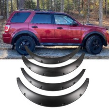4x 35 For Ford Escape Universal Fender Flares Wheel Arches Wide Body Kit