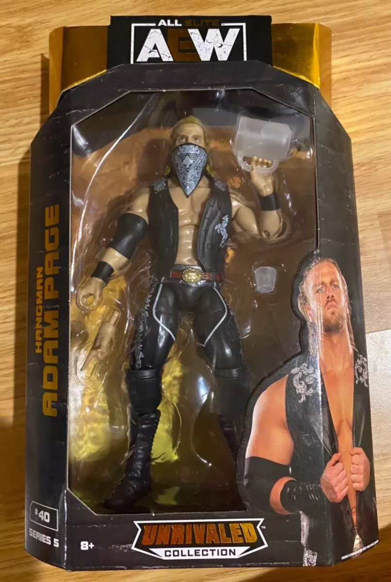 Adam Hangman Page AEW Unrivaled Jazwares Series 5 Figure 