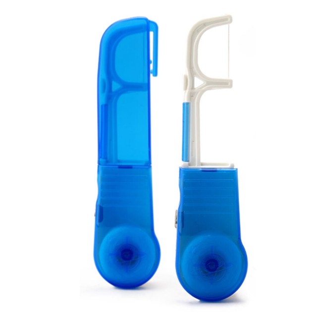 Portable Dental Floss Holder Oral Care Tooth Cleaner Flossers Tooth