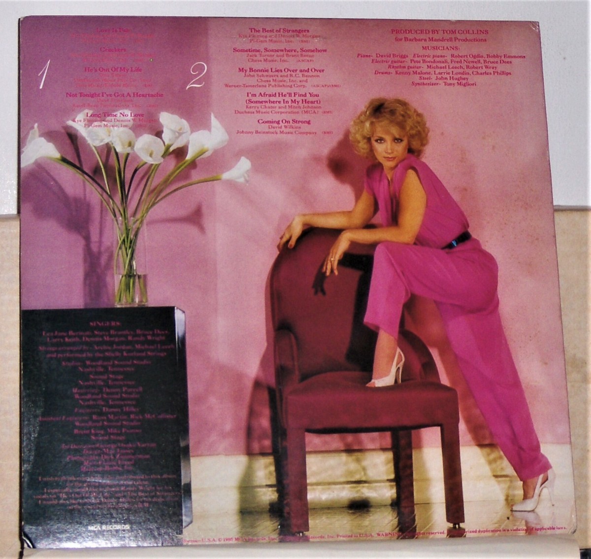 Barbara Mandrell ‎– Love Is Fair - 1980 LP Record Album - Vinyl