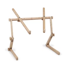 Needlework Table and Lap Hands-Free Stand Made of Organic Beech Wood