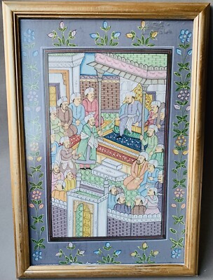 Antike Nahost Islamische Türkische Miniatur Malerei Persisch Arabisch