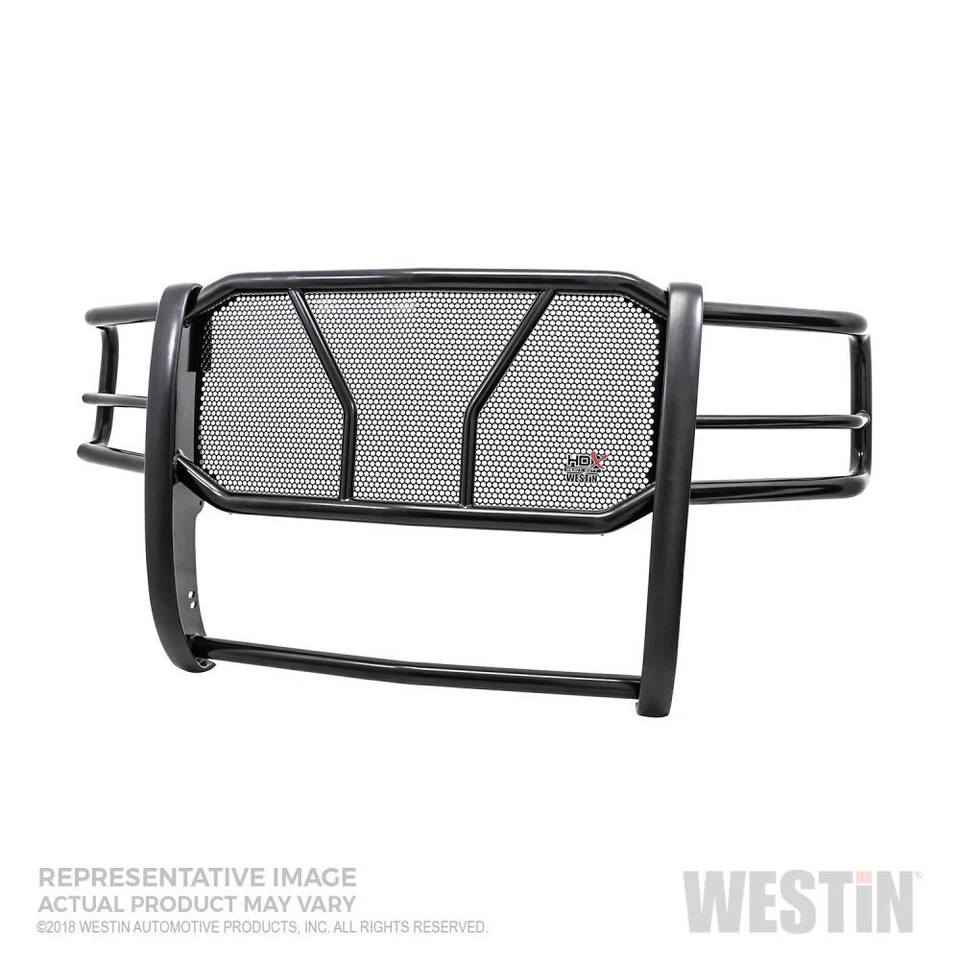 Westin 57-3665 Black HDX Grille Guard for 2011-2013 GMC Sierra 2500/3500 — 第 3/4 张图片
