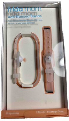 #ad Frida Mom Anti Nausea Wrist Bands Pressure Point Therapy Morning Sickness Preg $10.20