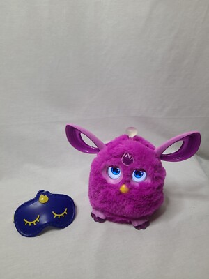 Furby Connect 2016 Hasbro purple with Sleep Mask Works | eBay