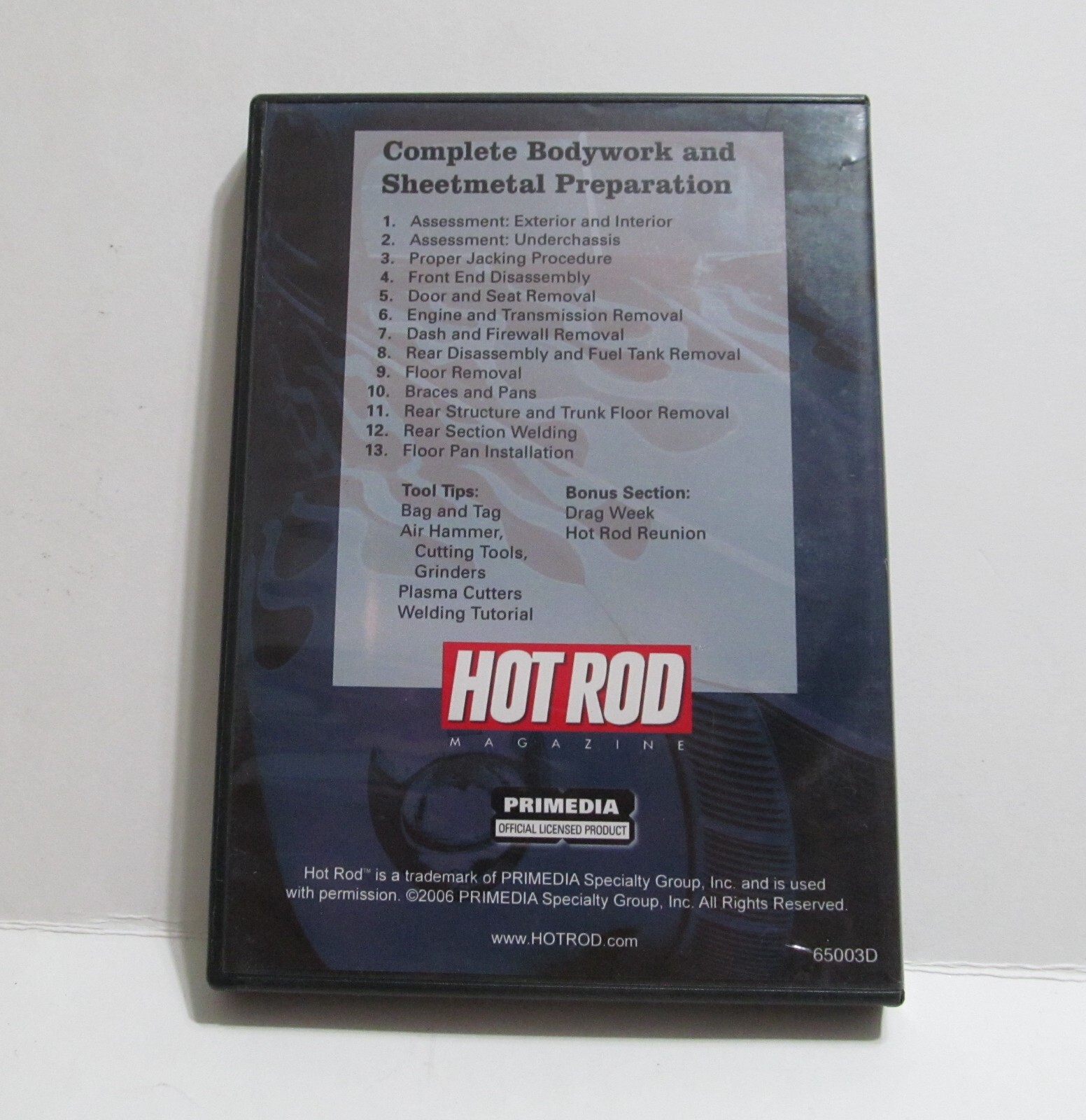Hot Rod Mag: Dream Build Drive DVD, Repairs & Improvements for the Home Mechanic