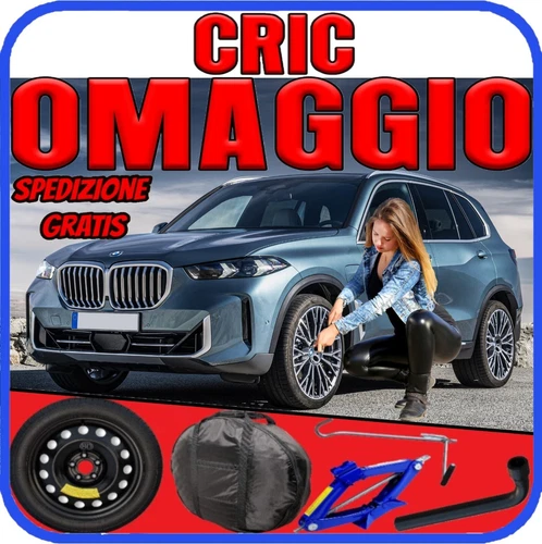 Spare Tire 5 Holes 19 For BMW X5 G05 With Jack Kit + Key Bag