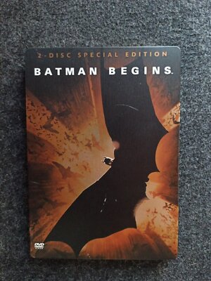 Batman Begins (Special Edition - Steelbook, 2 DVDs) guter Zustand !