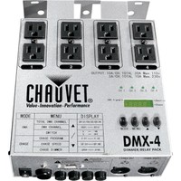 Chauvet Dj Dmx-4 4-channel Dmx Control Dimmer / Switchpack on sale Chauvet Dj Dmx-4 4-channel Dmx Control Dimmer / Switchpack on sale