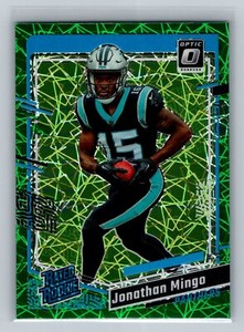 2023 Donruss Optic Jonathan Mingo #215 Green Velocity Panthers
