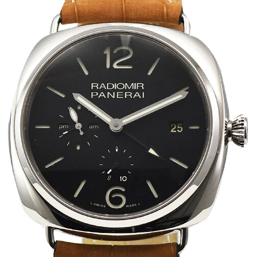 Panerai — PANERAI  -  PAM 323 - Radiomir 47mm GMT with AM/PM Indicator