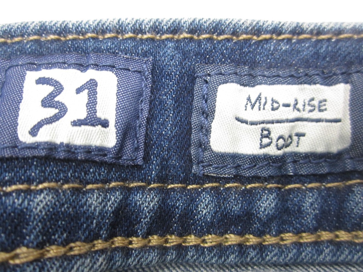Jean Miss Me Boot Cut – Taille W31/L34 – Neuf Avec étiquette – Coupe Moyenne En Coton élastique