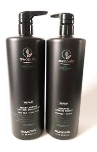 Paul Mitchell Awapuhi Wild Ginger Shampoo Keratin Cream Rinse 33 8 Oz Duo Set Ebay