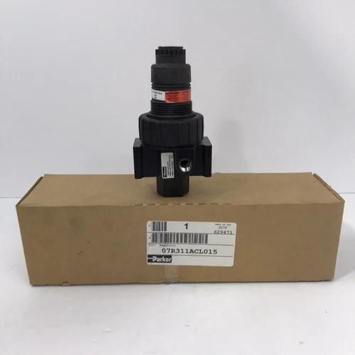 Parker 1/2” Air Regulator 07R311ACL015~NEW~