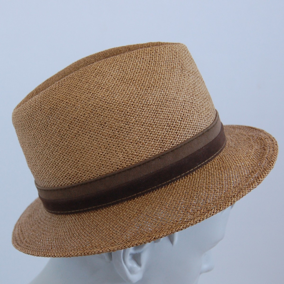 Chapeau Panama Mayser Milz – Tour De Tête 55 Cm, Paille Brune – Occasion éco-responsable